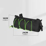 Maxbell 2.5L Bike Frame Bag Bicycle Handlebar Bag Large Capacity Waterproof Green