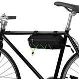 Maxbell 2.5L Bike Frame Bag Bicycle Handlebar Bag Large Capacity Waterproof Green