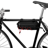 Maxbell 2.5L Bike Frame Bag Bicycle Handlebar Bag Large Capacity Waterproof Red
