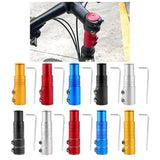 Maxbell Bike Fork Shaft Extender Bike Handlebar Height Adapter for Mountain Bike Aureate 12cmx3.5cm