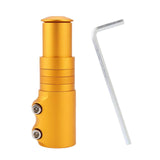 Maxbell Bike Fork Shaft Extender Bike Handlebar Height Adapter for Mountain Bike Aureate 12cmx3.5cm