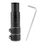 Maxbell Bike Fork Shaft Extender Bike Handlebar Height Adapter for Mountain Bike black 13cmx3.5cm