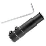 Maxbell Bike Fork Shaft Extender Bike Handlebar Height Adapter for Mountain Bike black 13cmx3.5cm
