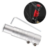 Maxbell Bike Fork Shaft Extender Bike Handlebar Height Adapter for Mountain Bike Argent 13cmx3.5cm