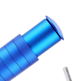 Maxbell Bike Fork Shaft Extender Bike Handlebar Height Adapter for Mountain Bike blue 13cmx3.5cm