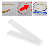 Maxbell Badminton Tennis Racket Head Protector Sticker Frame Protective Tapes Guard White