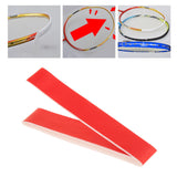 Maxbell Badminton Tennis Racket Head Protector Sticker Frame Protective Tapes Guard Red