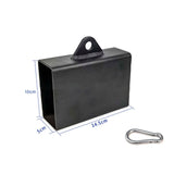 Maxbell Pinch Block with Carabiner Bouldering Easy to Use Accs Durable for Workout B