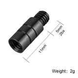 Maxbell 5Pcs Metal Darts Counterweight 2G Darts Weights for Soft and Steel Darts Black
