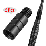 Maxbell 5Pcs Metal Darts Counterweight 2G Darts Weights for Soft and Steel Darts Black