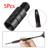 Maxbell 5Pcs Metal Darts Counterweight 2G Darts Weights for Soft and Steel Darts Black