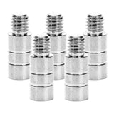 Maxbell 5Pcs Metal Darts Counterweight 2G Darts Weights for Soft and Steel Darts Argent