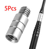 Maxbell 5Pcs Metal Darts Counterweight 2G Darts Weights for Soft and Steel Darts Argent
