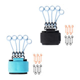 Maxbell Grip Strengthener Finger Gripper Trainer for Bass Players Pianists Blue