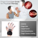 Maxbell Grip Strengthener Finger Gripper Trainer for Bass Players Pianists Blue