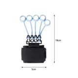 Maxbell Grip Strengthener Finger Gripper Trainer for Bass Players Pianists Black