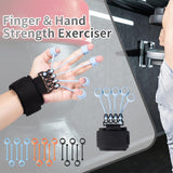 Maxbell Grip Strengthener Finger Gripper Trainer for Bass Players Pianists Black