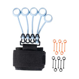 Maxbell Grip Strengthener Finger Gripper Trainer for Bass Players Pianists Black