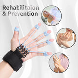 Maxbell Grip Strengthener Finger Gripper Trainer for Bass Players Pianists Black