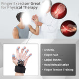 Maxbell Grip Strengthener Finger Gripper Trainer for Bass Players Pianists Black