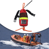 Maxbell Throw Bag 101.7ft Floating Throwing Rope Reflective for Water Sports Canoe