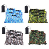 Maxbell 6Pcs Waterproof Dry Bag Portable Roll Top for Canoeing Cycling Gray