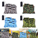 Maxbell 6Pcs Waterproof Dry Bag Portable Roll Top for Canoeing Cycling Gray