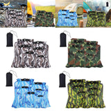 Maxbell 6Pcs Waterproof Dry Bag Portable Roll Top for Canoeing Cycling Gray