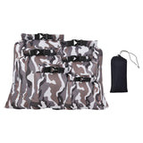 Maxbell 6Pcs Waterproof Dry Bag Portable Roll Top for Canoeing Cycling Gray