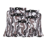 Maxbell 6Pcs Waterproof Dry Bag Portable Roll Top for Canoeing Cycling Gray