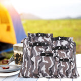 Maxbell 6Pcs Waterproof Dry Bag Portable Roll Top for Canoeing Cycling Gray