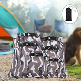 Maxbell 6Pcs Waterproof Dry Bag Portable Roll Top for Canoeing Cycling Gray