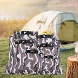Maxbell 6Pcs Waterproof Dry Bag Portable Roll Top for Canoeing Cycling Gray