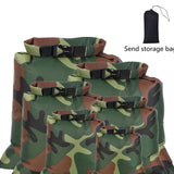 Maxbell 6Pcs Waterproof Dry Bag Portable Roll Top for Canoeing Cycling Dark Green