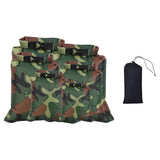 Maxbell 6Pcs Waterproof Dry Bag Portable Roll Top for Canoeing Cycling Dark Green