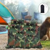 Maxbell 6Pcs Waterproof Dry Bag Portable Roll Top for Canoeing Cycling Dark Green