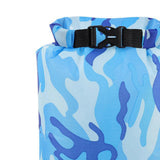 Maxbell 6Pcs Waterproof Dry Bag Portable Roll Top for Canoeing Cycling Blue