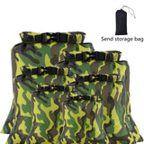 Maxbell 6Pcs Waterproof Dry Bag Portable Roll Top for Canoeing Cycling Green