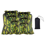 Maxbell 6Pcs Waterproof Dry Bag Portable Roll Top for Canoeing Cycling Green
