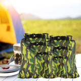 Maxbell 6Pcs Waterproof Dry Bag Portable Roll Top for Canoeing Cycling Green