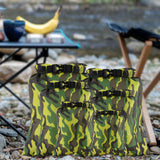 Maxbell 6Pcs Waterproof Dry Bag Portable Roll Top for Canoeing Cycling Green