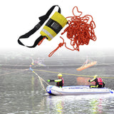 Maxbell 69ft Length Throw Bag Throw Rope Bag Durable for Sailing Ice Fishing Rafting