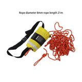 Maxbell 69ft Length Throw Bag Throw Rope Bag Durable for Sailing Ice Fishing Rafting