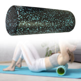 Maxbell Round Foam Roller Balance Training Yoga Column for Waist Stretching Workout 15cmx45cm Green Dot