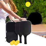 Maxbell Pickleball Paddles Pickle Ball Portable and 4 Indoor Outdoor Balls