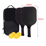 Maxbell Pickleball Paddles Pickle Ball Portable and 4 Indoor Outdoor Balls