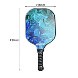 Maxbell Pickleball Paddle Set Includes 2 Rackets, 4 Balls, Carry Bag for Indoor Kids