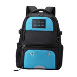 Maxbell Durable Basketball Football Backpack Daypack for All Sports Camping Fitness Blue