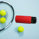 Maxbell Tennis Ball Saver 3 Balls Portable Carrier Restore Container Tennis Gift Red