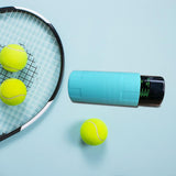 Maxbell Tennis Ball Saver 3 Balls Portable Carrier Restore Container Tennis Gift Light Blue